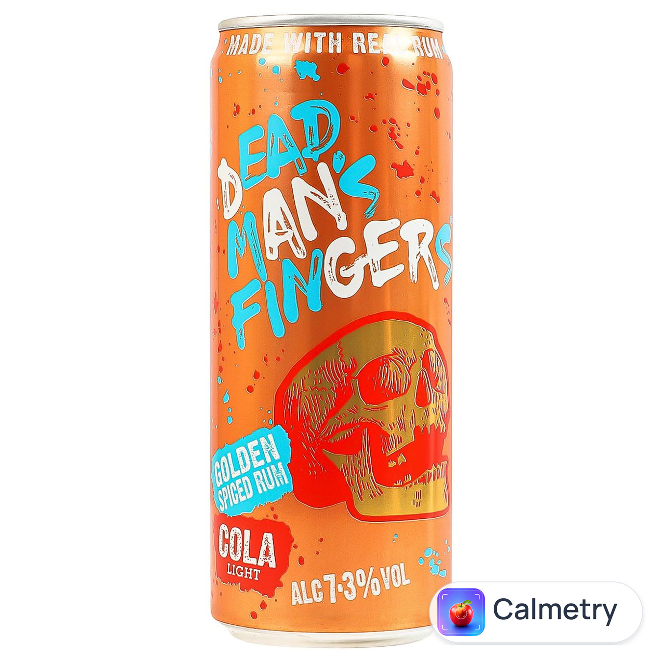 Напій слабоалкогольний Dead Man’s Fingers Golden Spiced Rum & Cola Light газований 7,3% 250мл