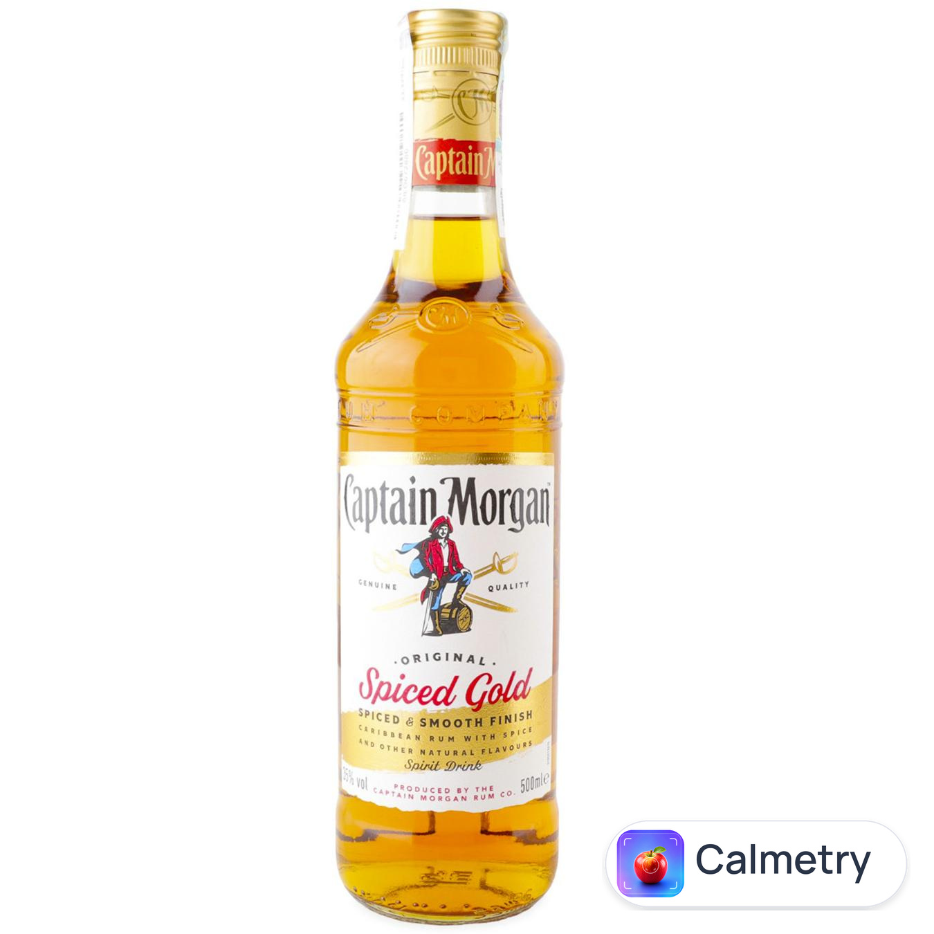 Ромовий напій Captain Morgan Spiced Gold 35% 0,5л