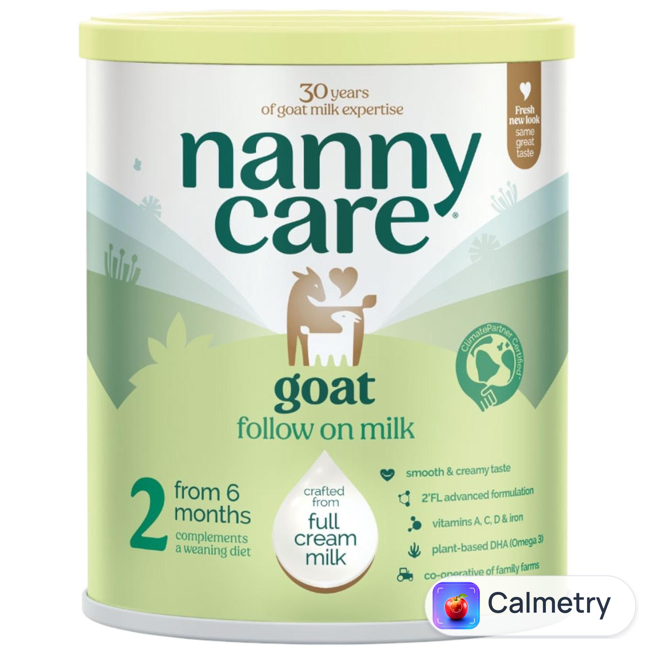 Суміш молочна суха Nannycare 2 на козиному молоці 800г
