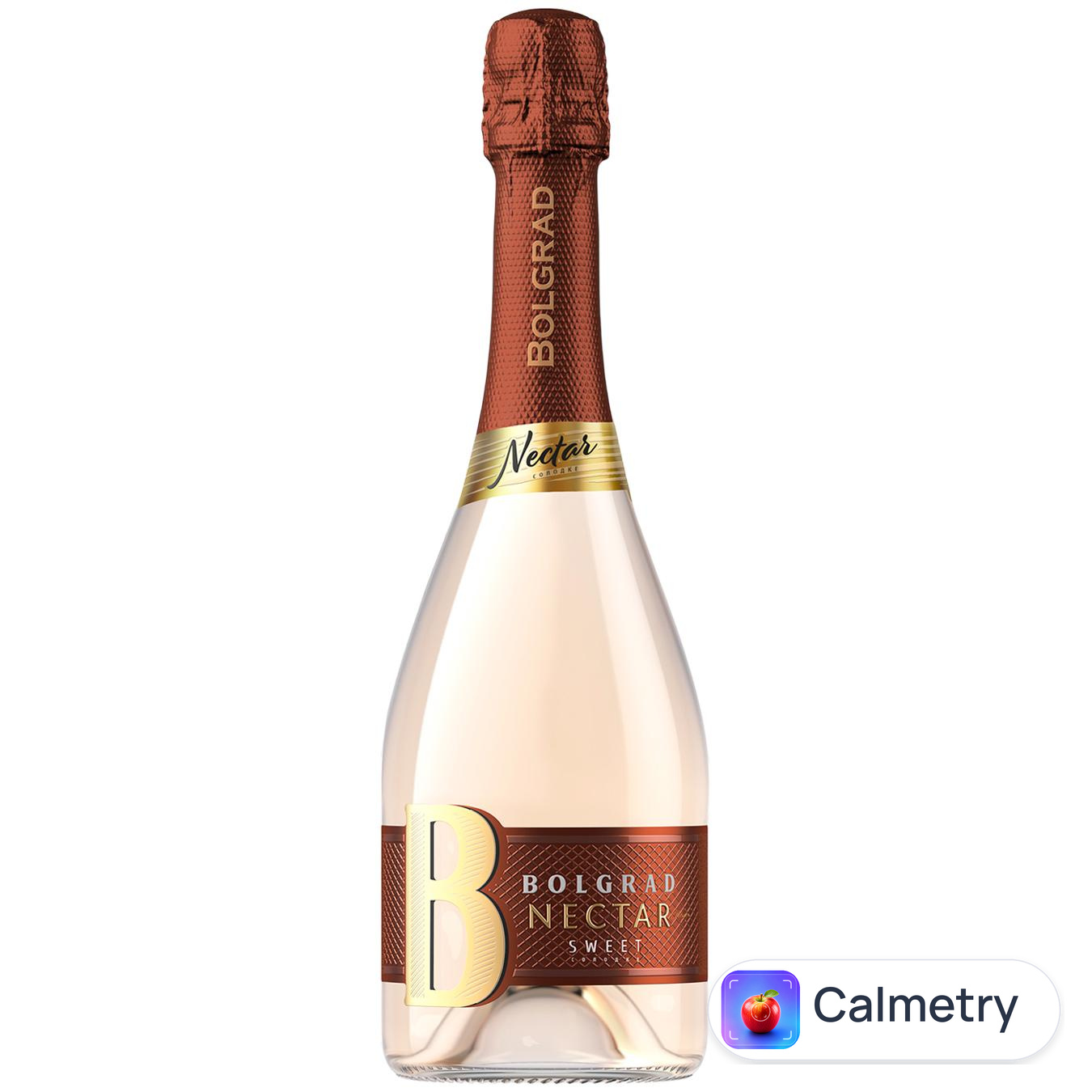 Напій алкогольний Bolgrad Nectar білий солодкий сильногазований 10,5% 0,75л