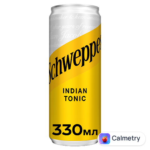 Напій соковмісний Schweppes Indian Tonic, 0,33л
