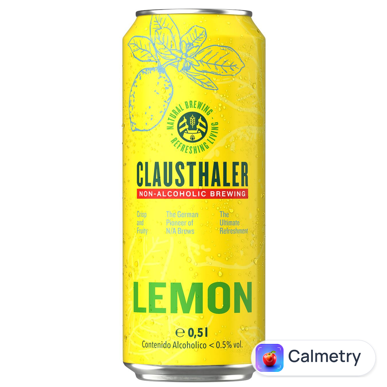 Пиво Clausthaler Lemon безалкогольне 0,5л