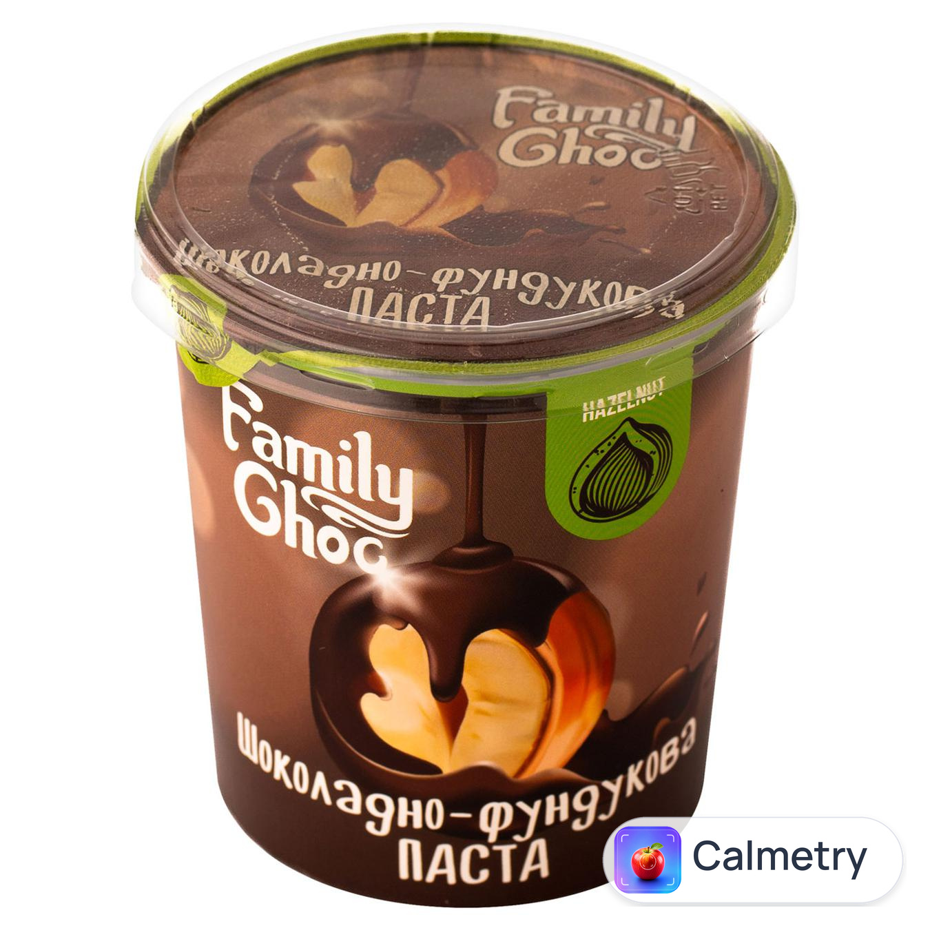 Паста горіхово-шоколадна Family Choc 400г