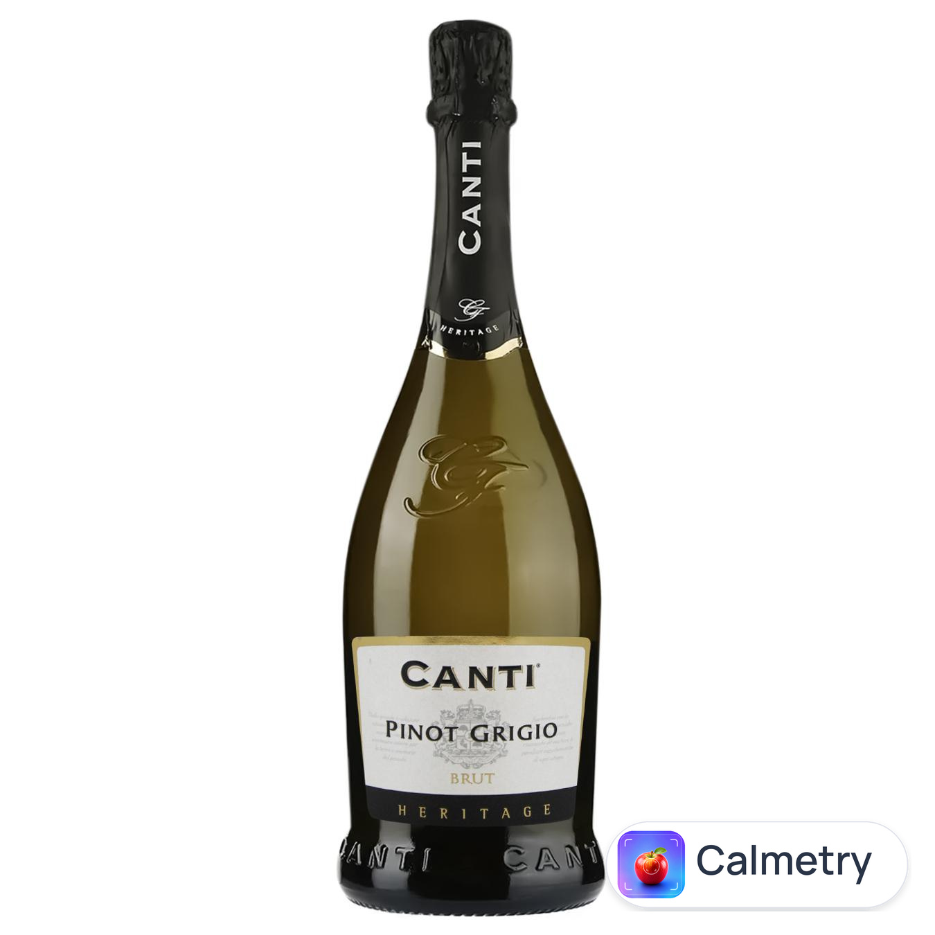 Вино ігристе Canti Pinot Grigio Brut Blanc біле брют 11% 0,75л