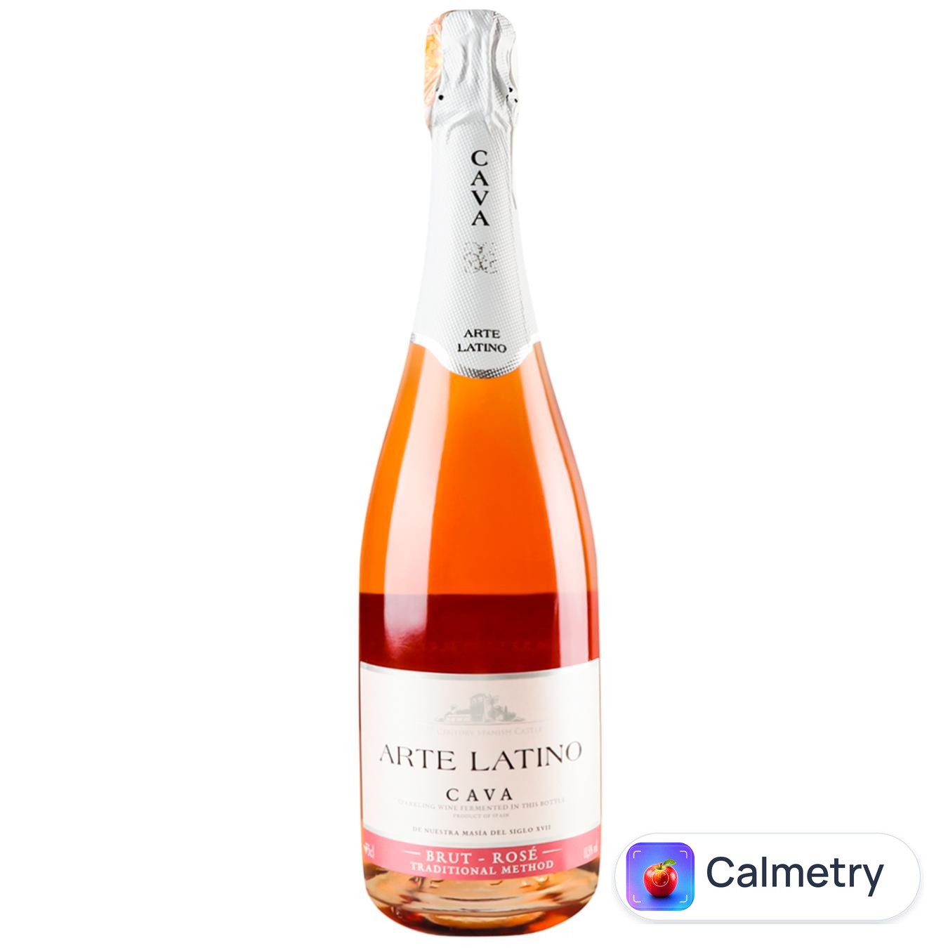 Вино ігристе Arte Latino Cava Brut Rose рожеве сухе 11,5% 0,75л