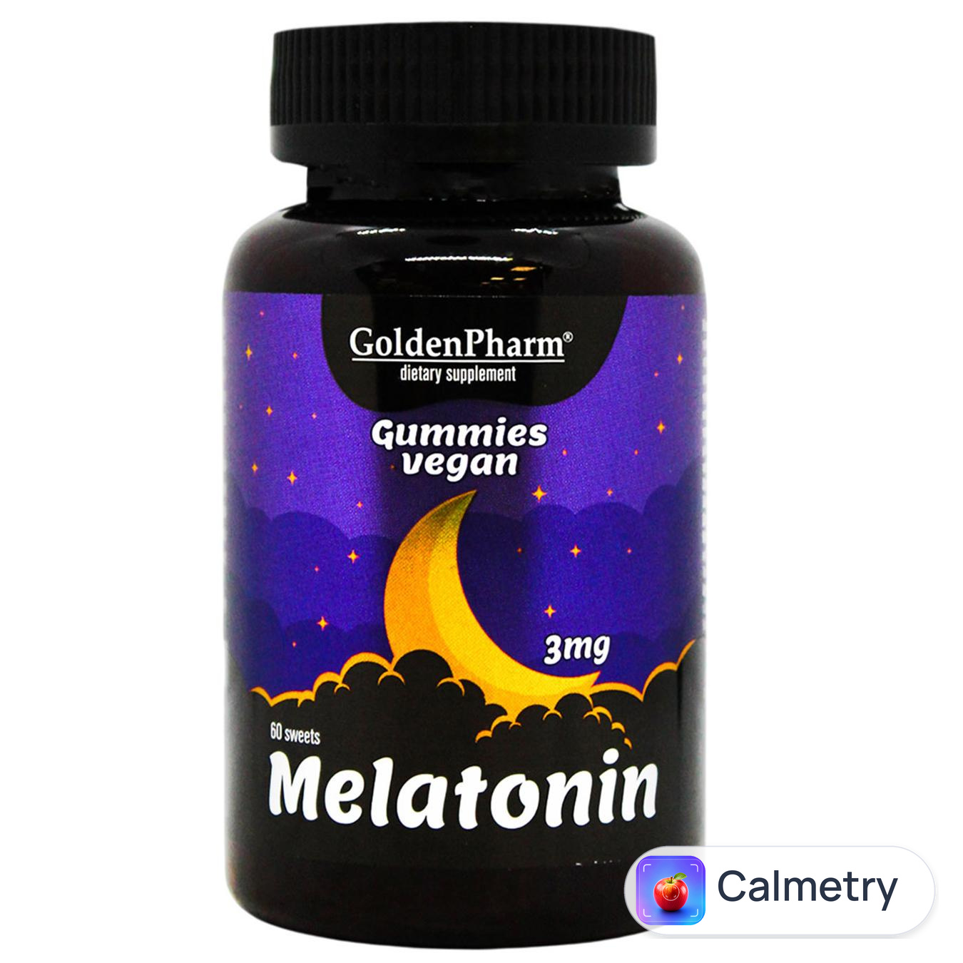 Мелатонін Golden Pharm веганський мармелад 60шт