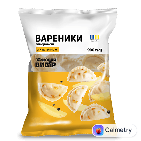 Вареники Зірковий вибір з картоплею, 900г