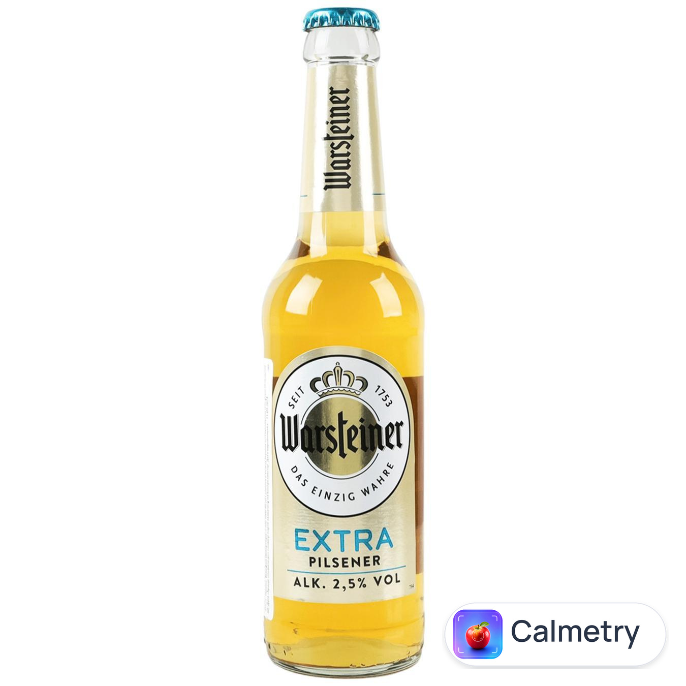 Пиво Warsteiner Extra світле 2,5% 0,33л — фото продукту