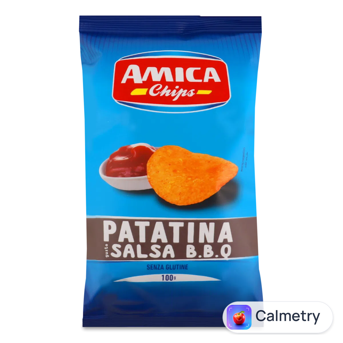 Чипси Amica картопляні зі смаком барбекю 100г