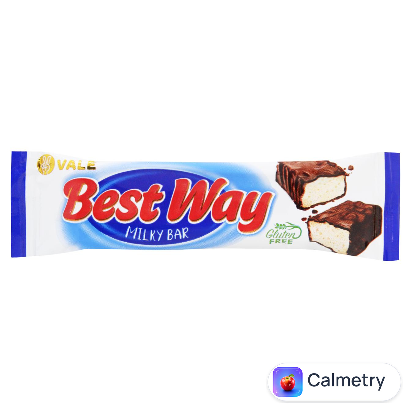 Батончик Vale Best Way з суфле в шоколадній глазурі 35г — фото продукту