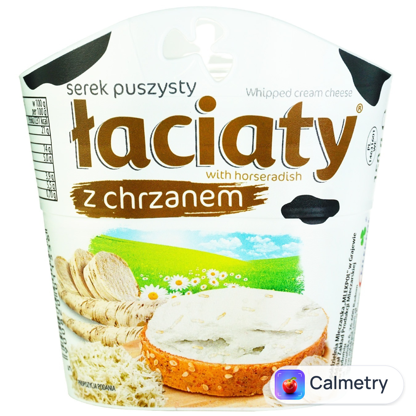 Крем-сир збитий Laciaty з хроном 150г