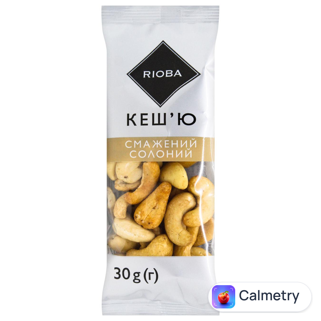 Кеш'ю Rioba смажений солоний 30г