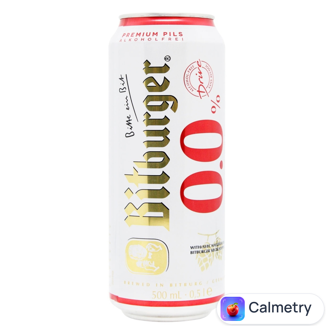 Пиво Bitburger світле безалкогольне 0,5л
