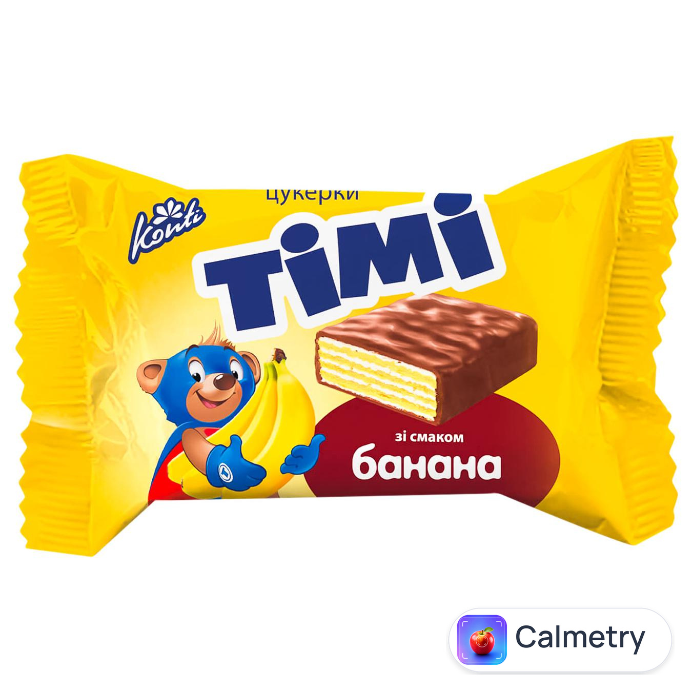 Цукерки Konti Timi зі смаком банана