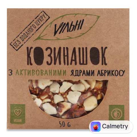 Козинаки Vilni з активованими ядрами абрикоса 50г