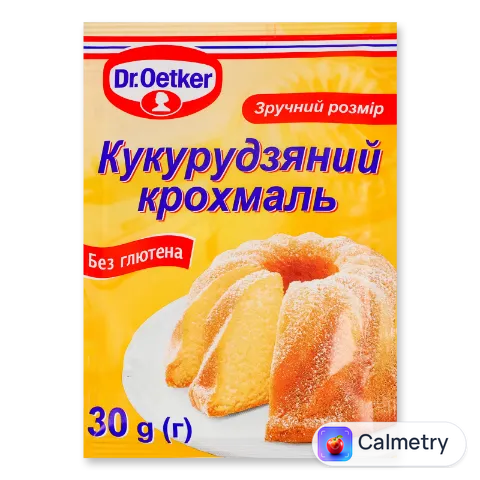 Крохмаль Dr.Oetker кукурудзяний 30г