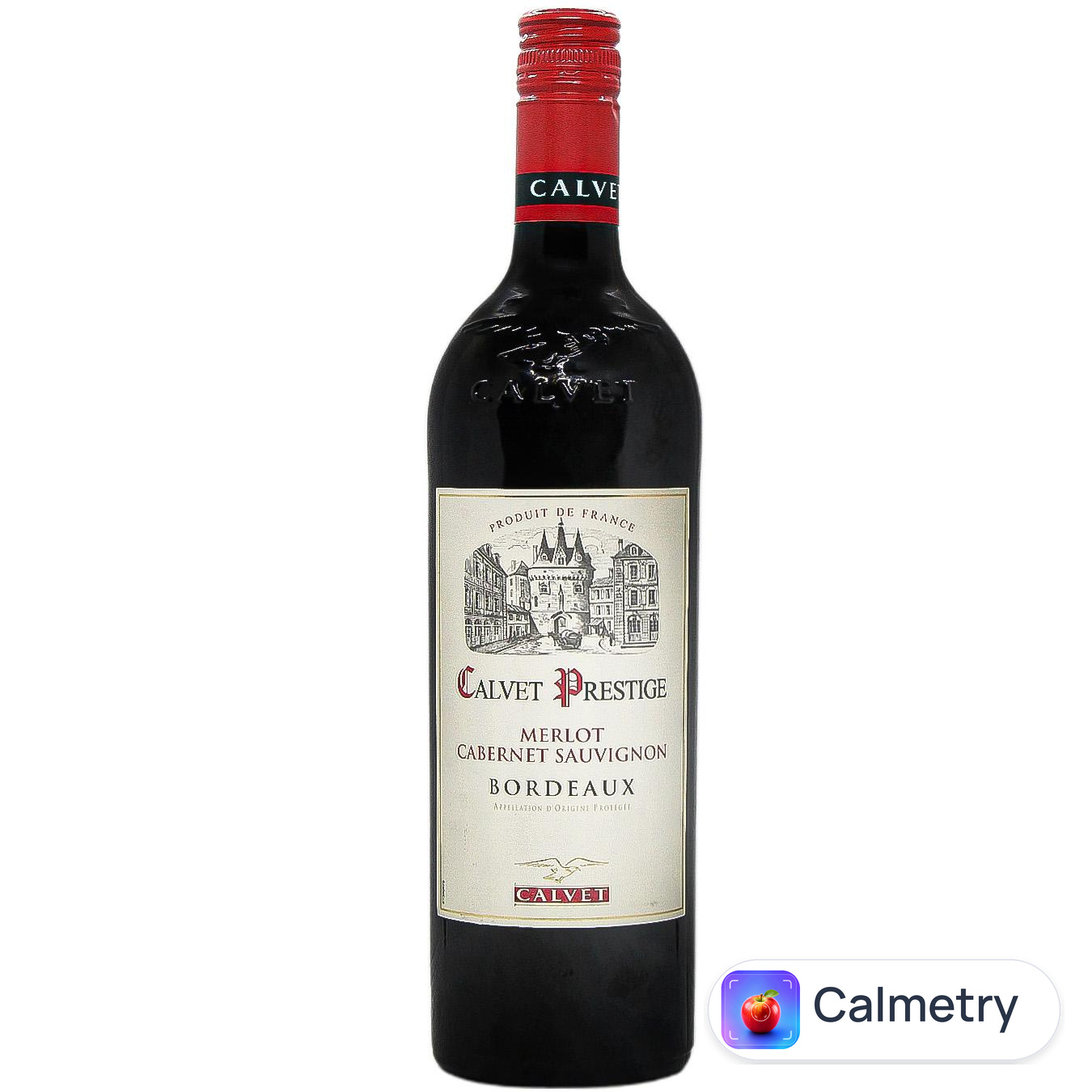 Вино Calvet Prestige Merlot Cabernet Sauvignon Bordeaux червоне сухе 13,5% 0,75л