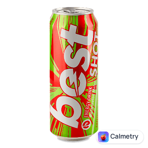 Напій енергетичний Best Shot Watermelon з/б, 0,5л