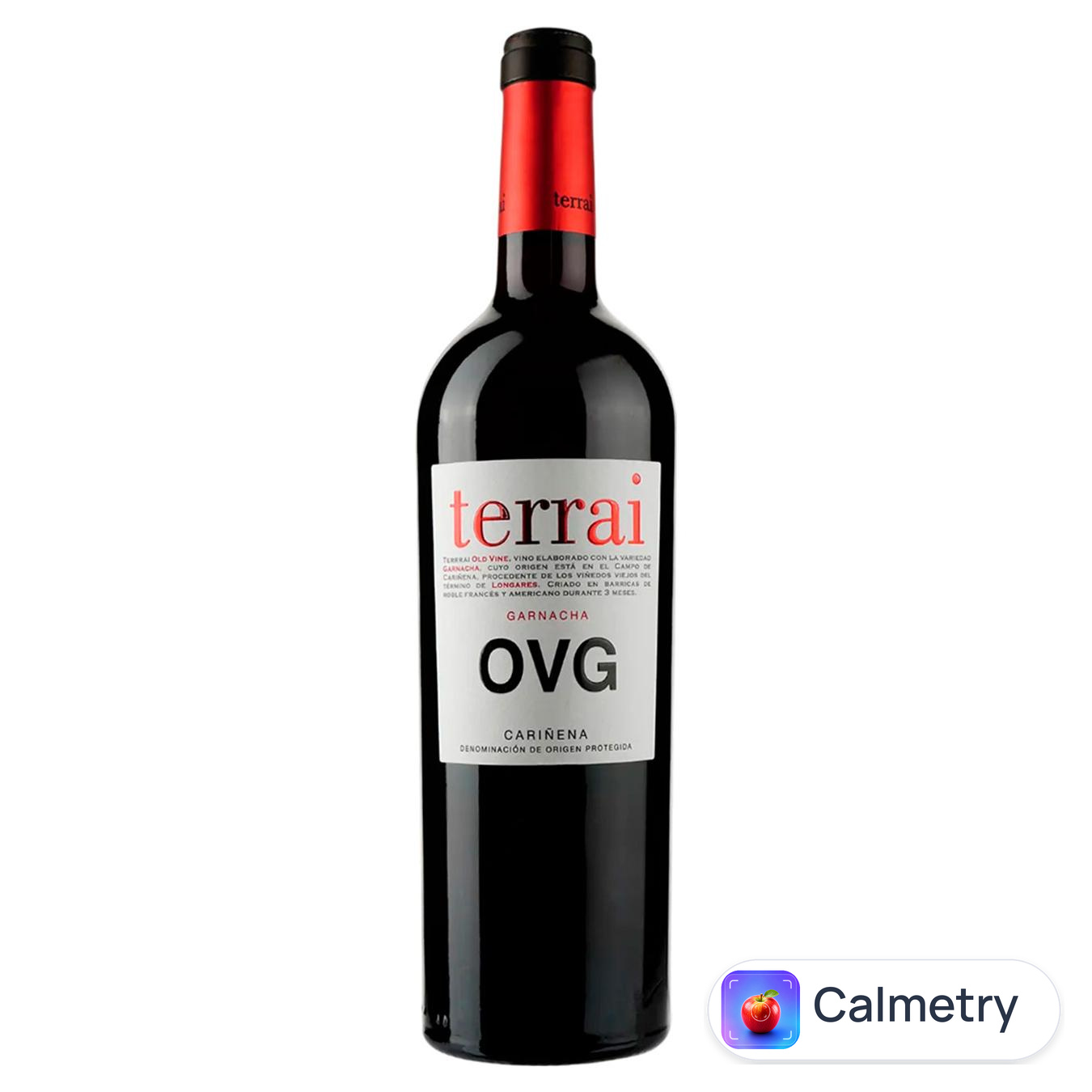 Вино Terrai OVG червоне сухе 14,5% 0,75л