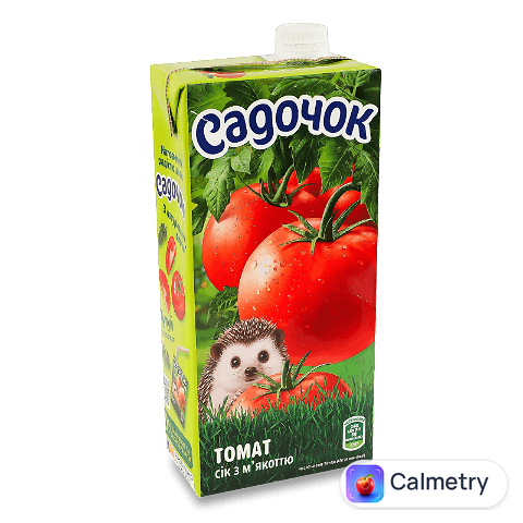Сік Садочок томатний з м'якоттю, 0,95л