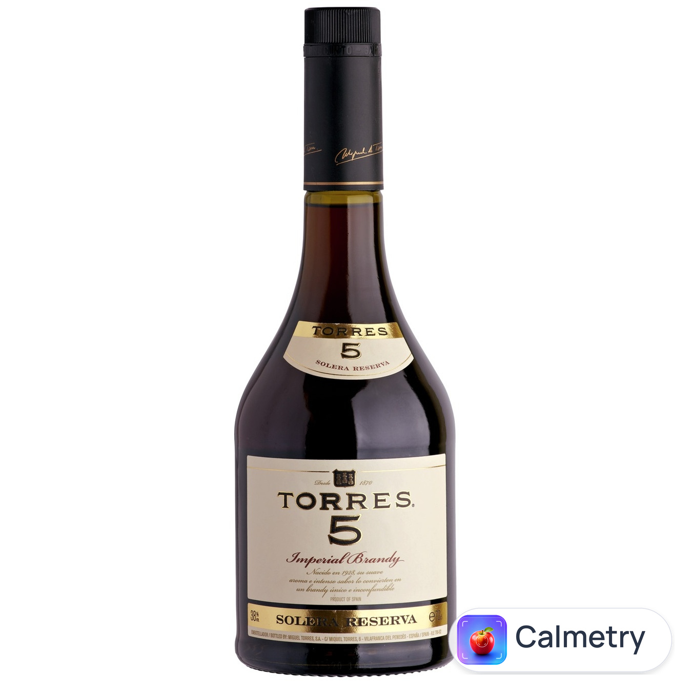 Бренді Torres Solera Reserva 5 років 38% 1л