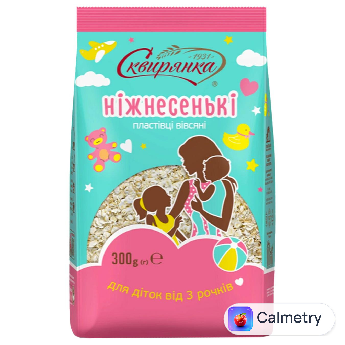 Пластівці вівсяні Сквирянка Ніжнесенькі 300г