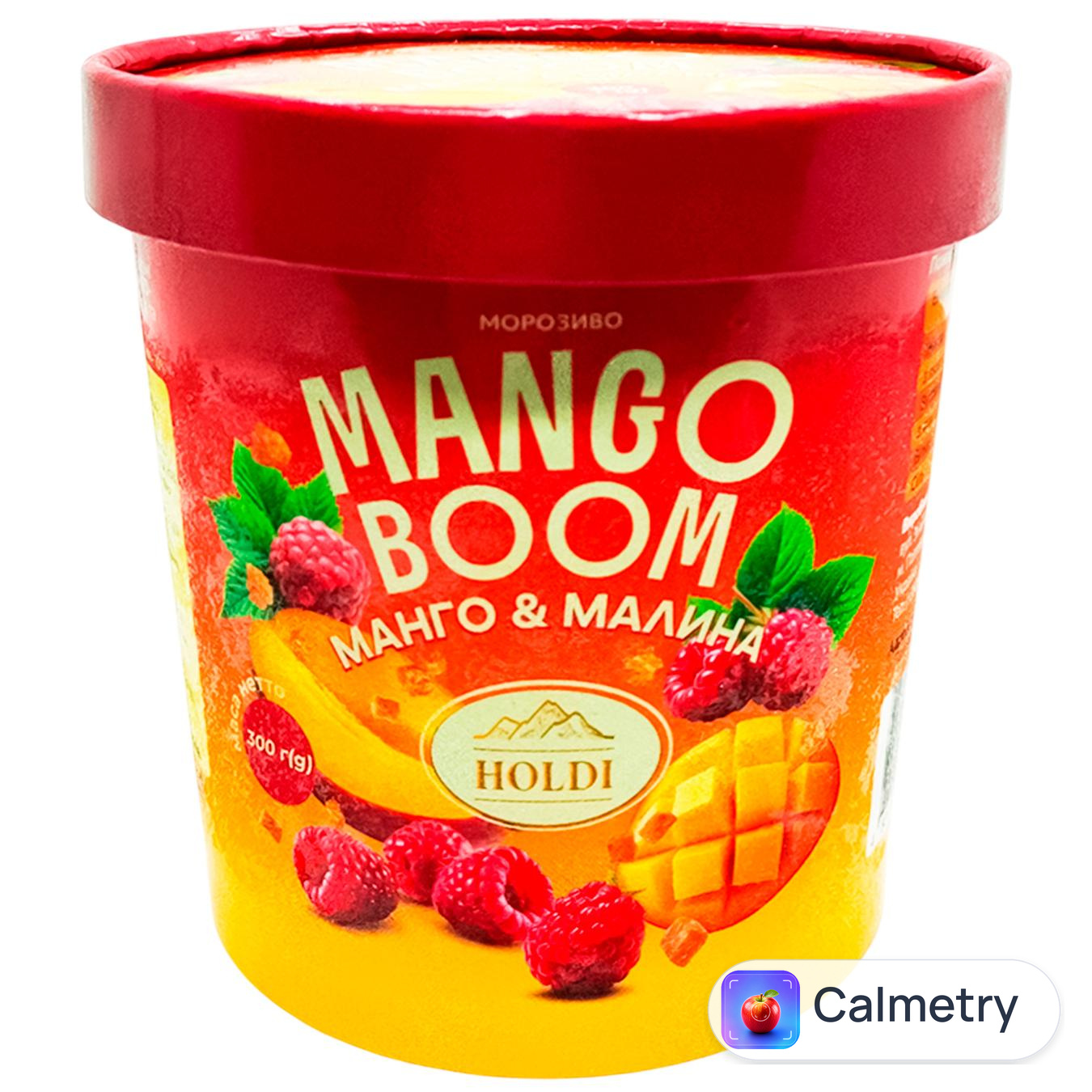 Морозиво Holdi Mango Boom манго-малина 300г