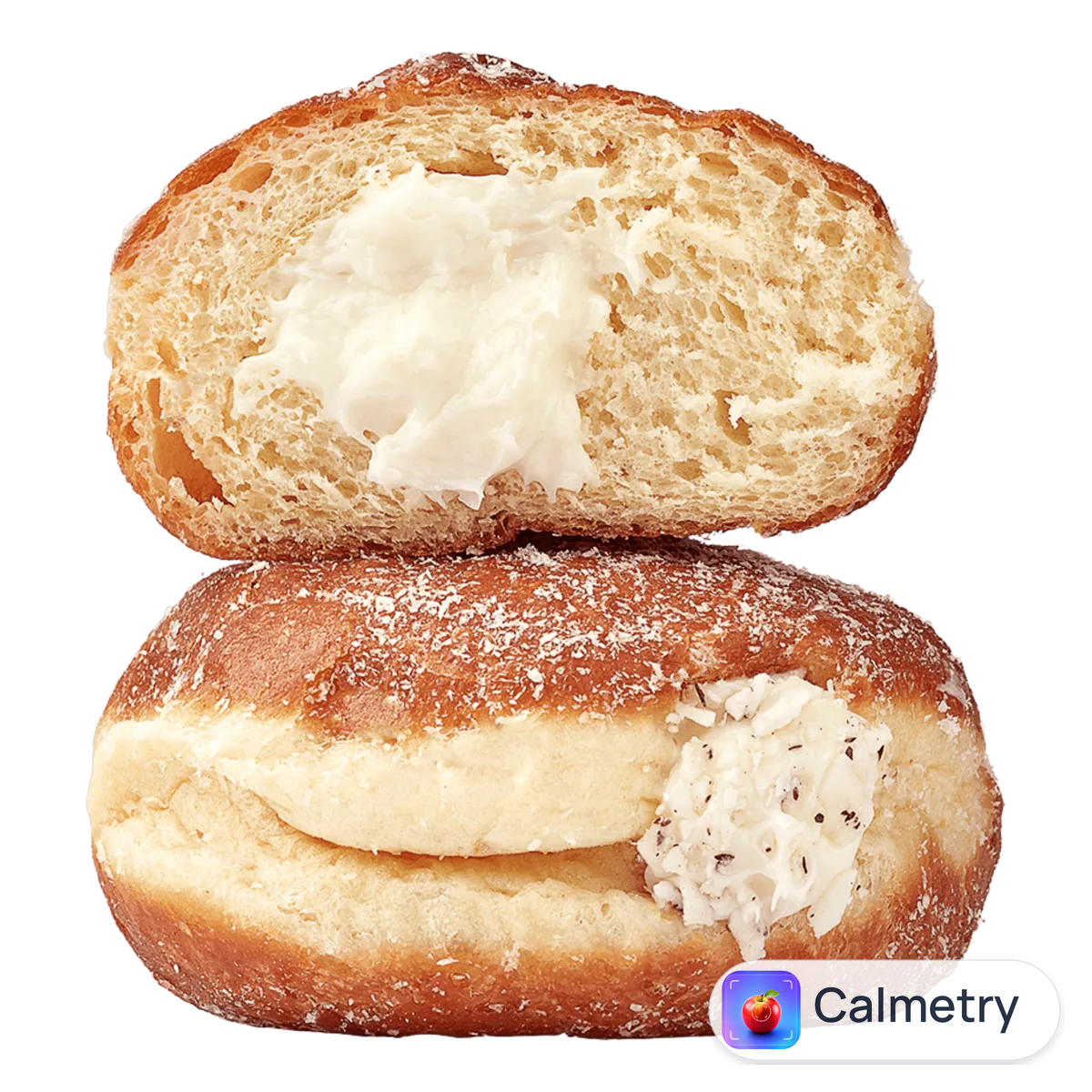 Пампух з начинкою з кокосовим смаком