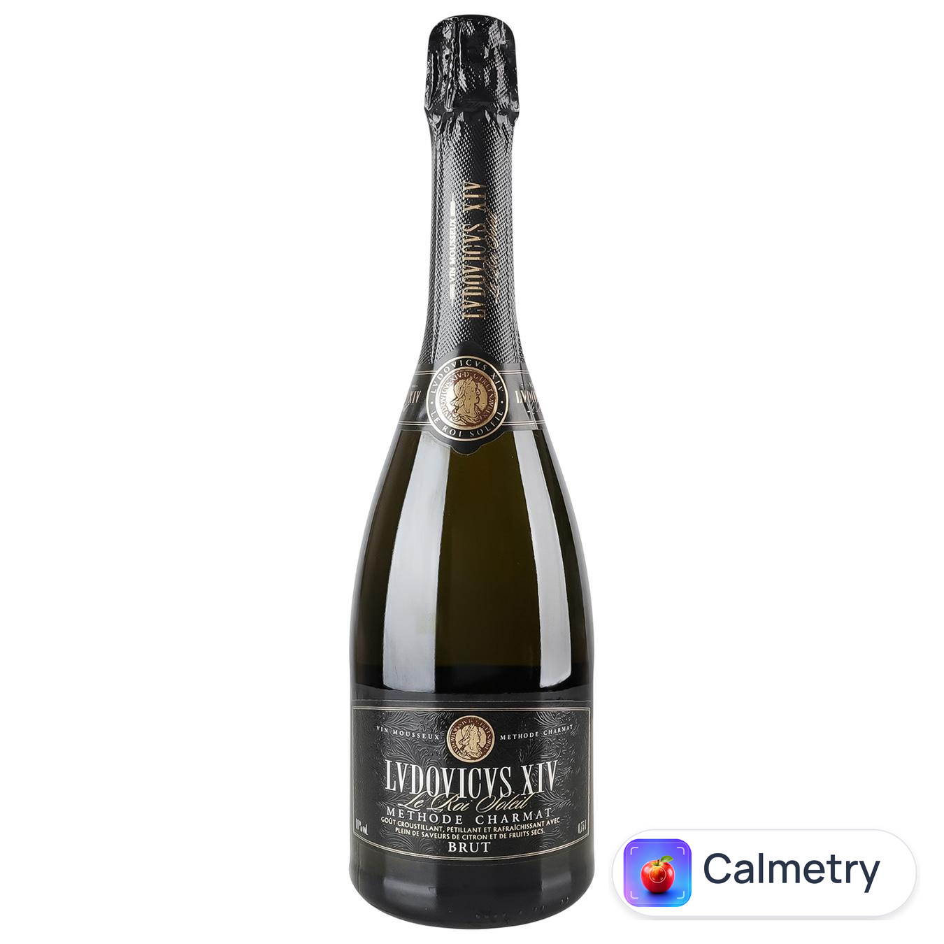 Вино ігристе Ludovicus XIV Brut біле брют 11% 0,75л