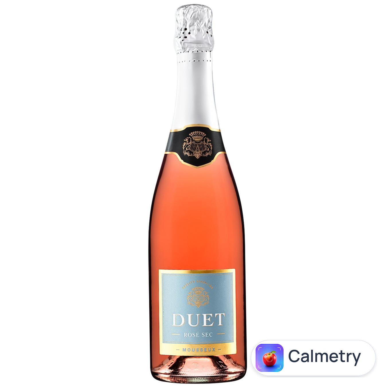 Вино ігристе Duet Sec рожеве сухе 10% 0,75л