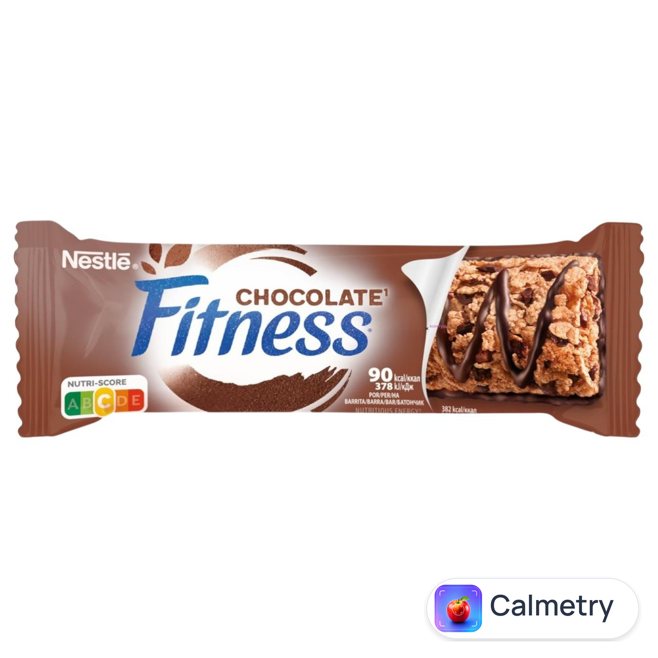 Батончик злаковий NESTLÉ® FITNESS® з шоколадом 23,5г — фото продукту