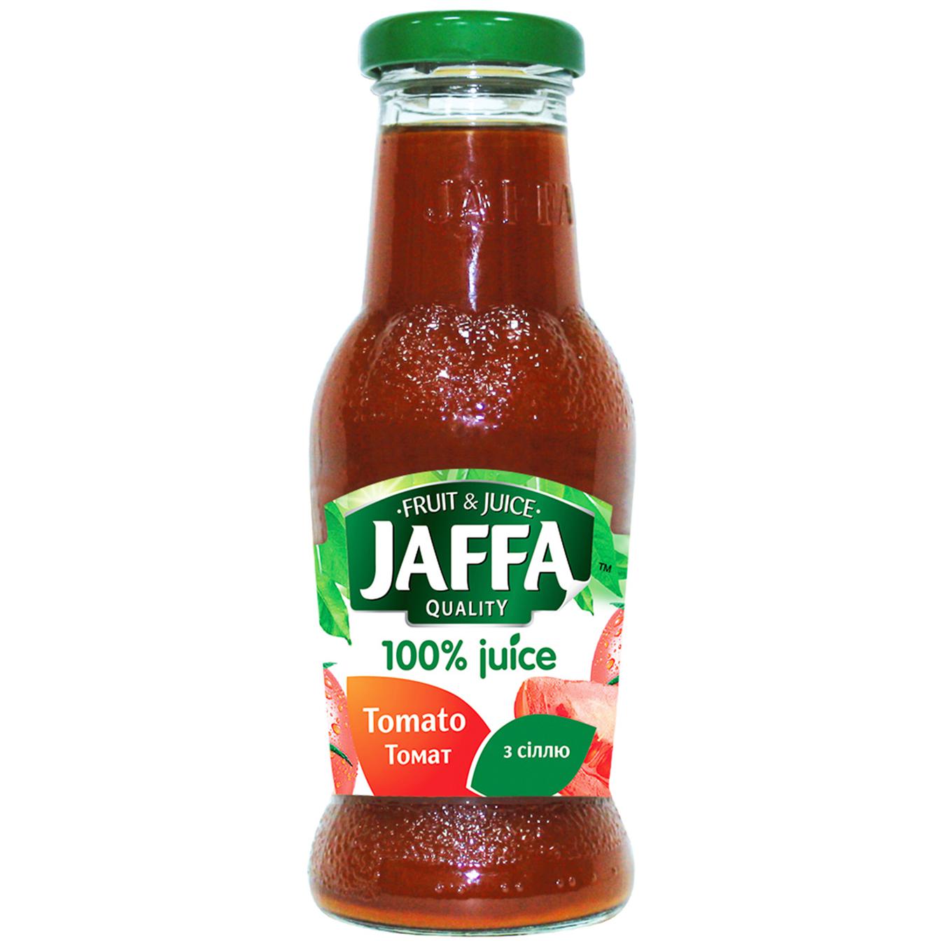Сік Jaffa томатний з сіллю 250мл — фото продукту