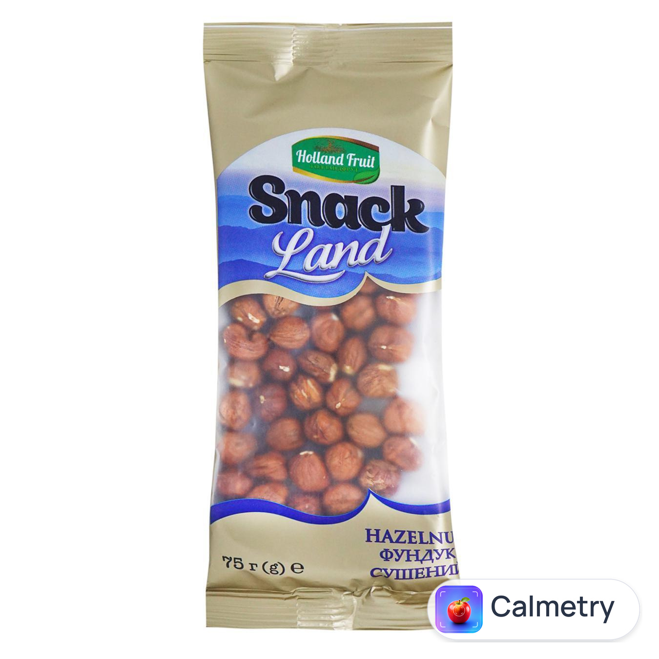 Фундук Snack Land сушений 75г — фото продукту
