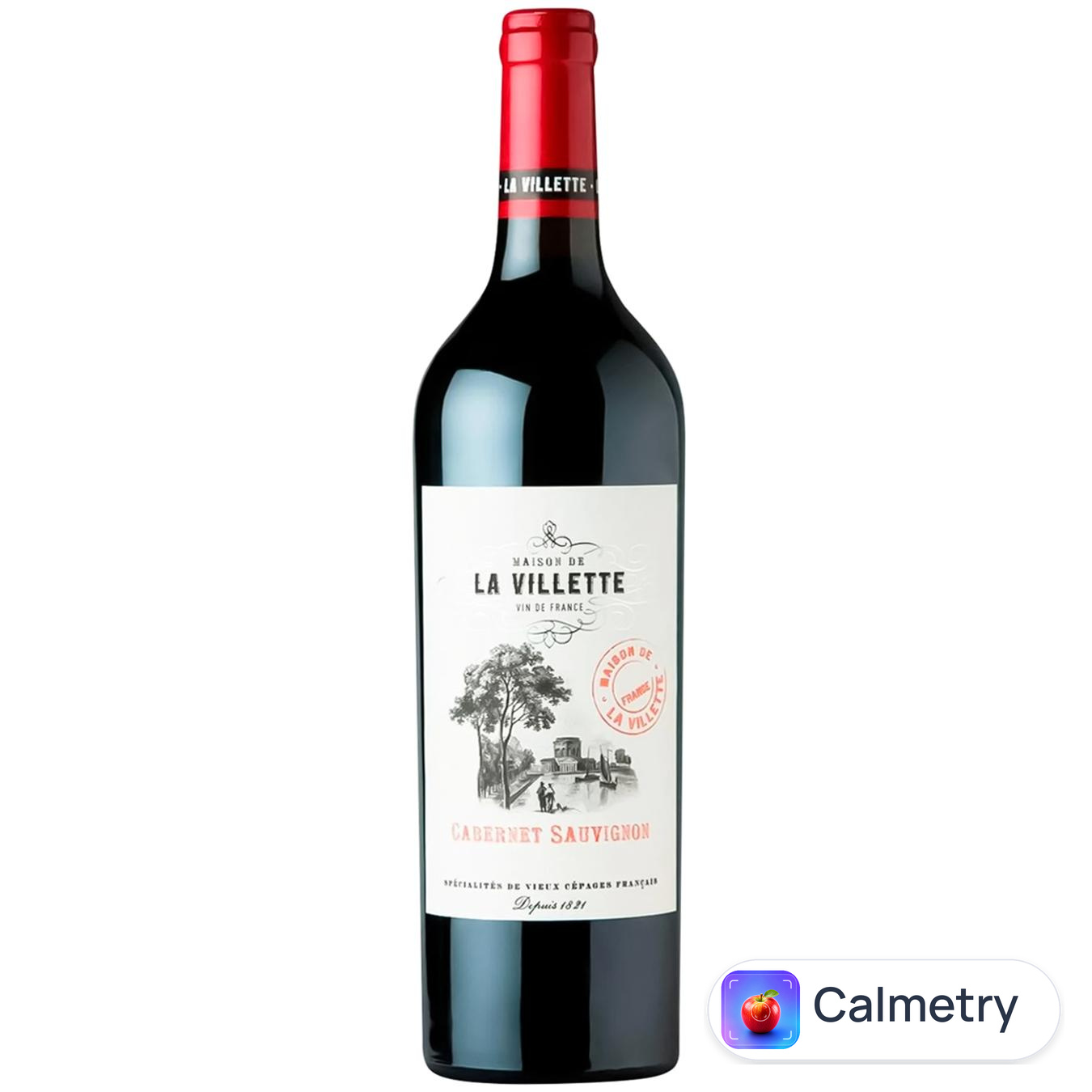 Вино La Villette Cabernet Sauvignon червоне сухе 14,5% 0,75л