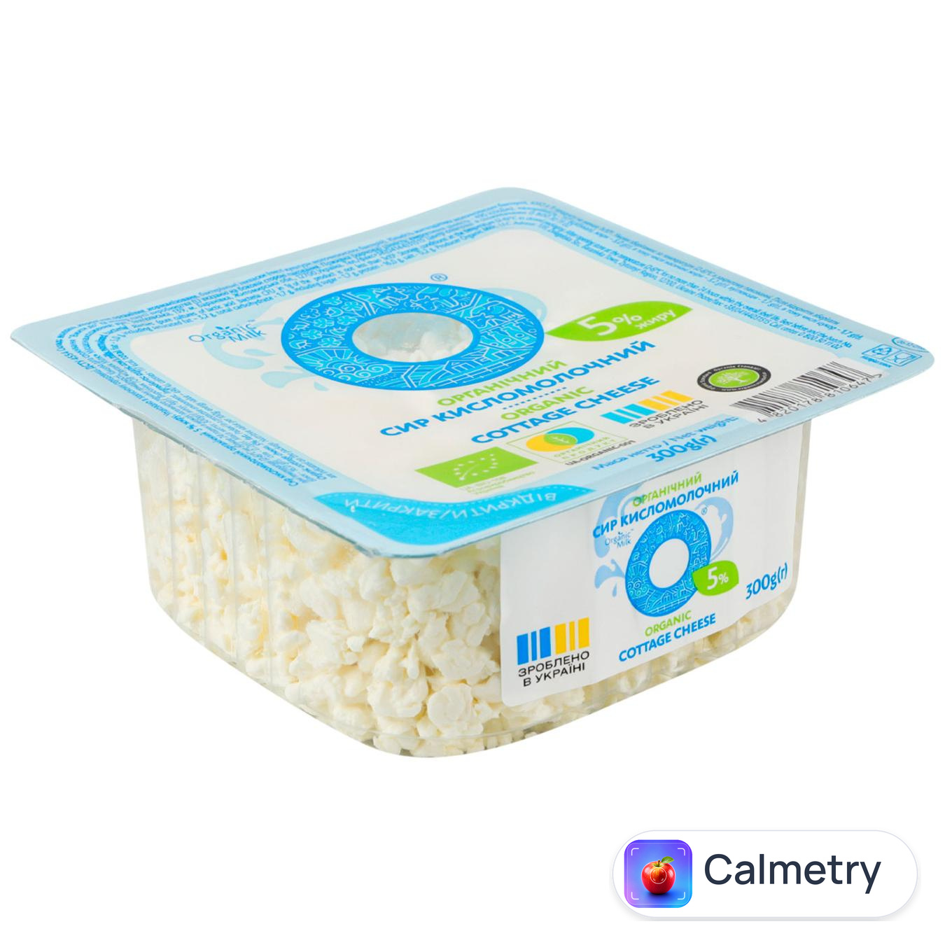 Сир кисломолочний Organic Milk органічний 5% 300г