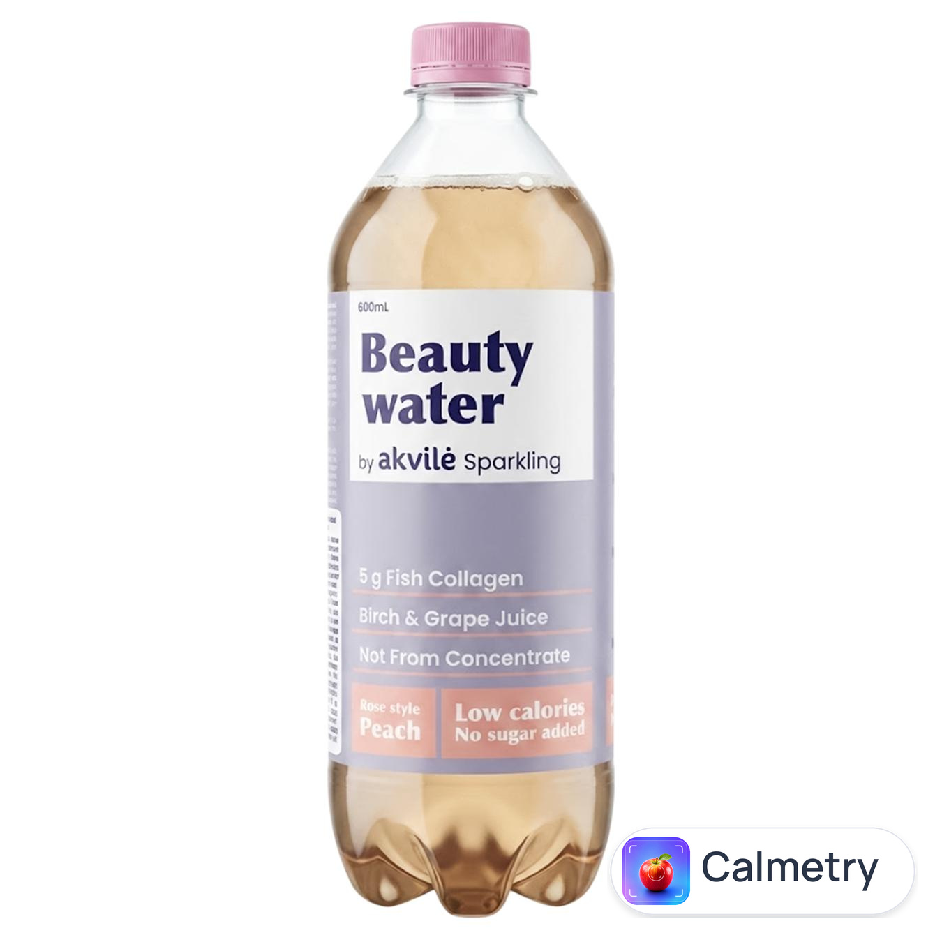 Напій газований Аkvile Beauty Water з колагеном 0,6л