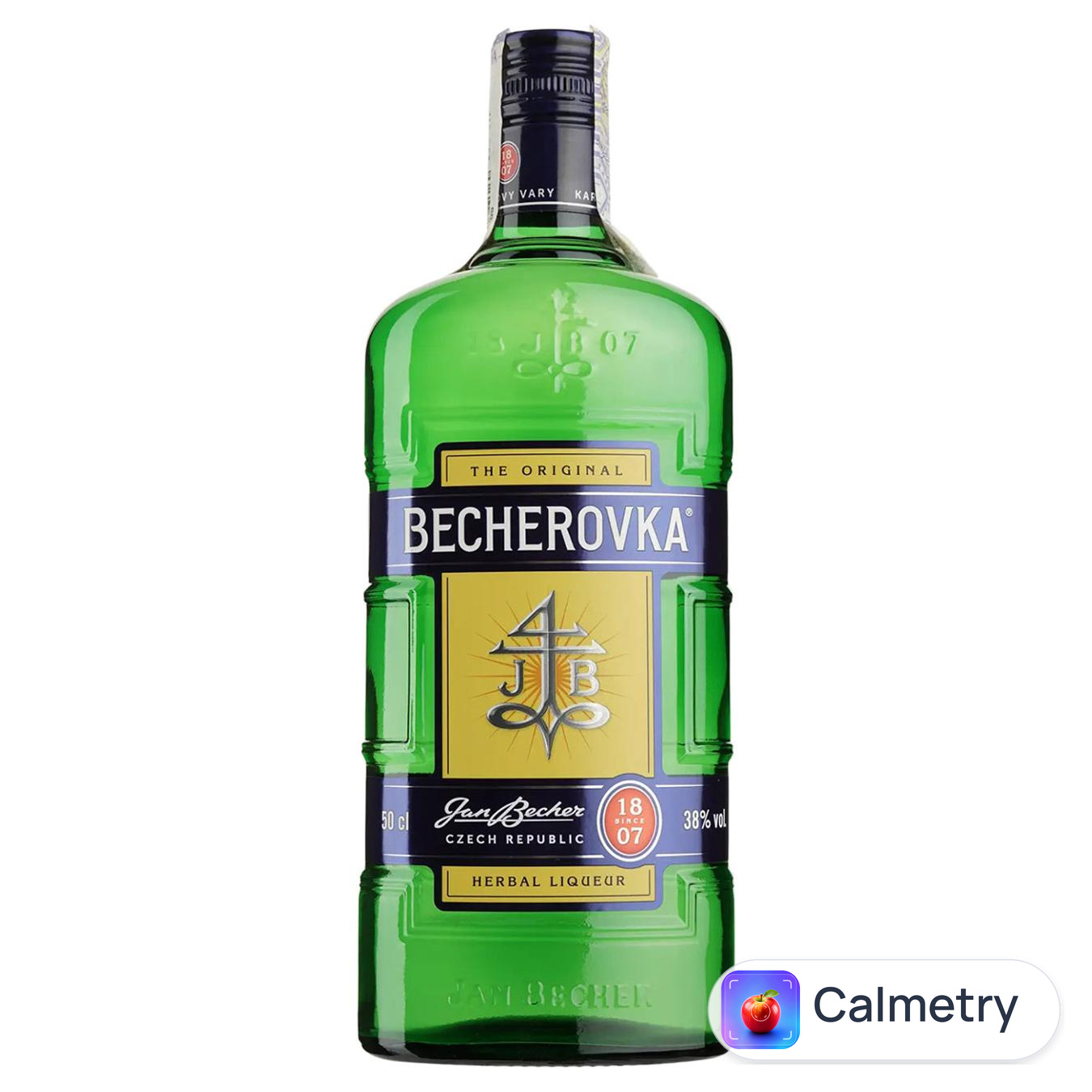Лікерна настоянка на травах Becherovka 38% 0,5л — фото продукту