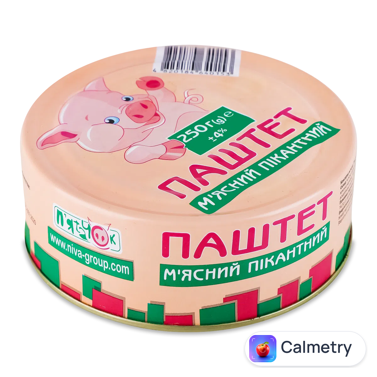 Паштет «П'ятачок» «М'ясний» пікантний 250г