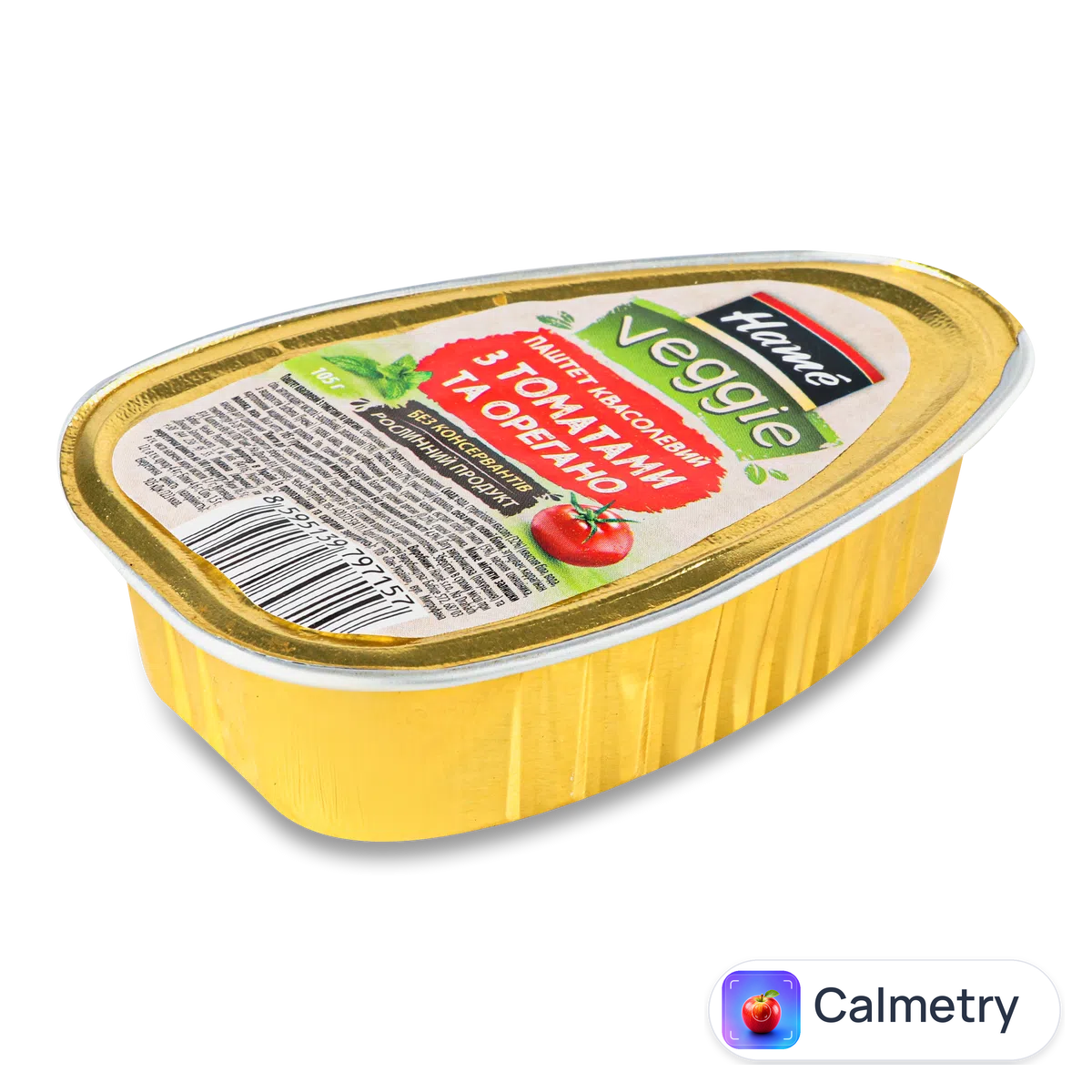 Паштет Hame Veggie Квасолевий з томатами і орегано 105г