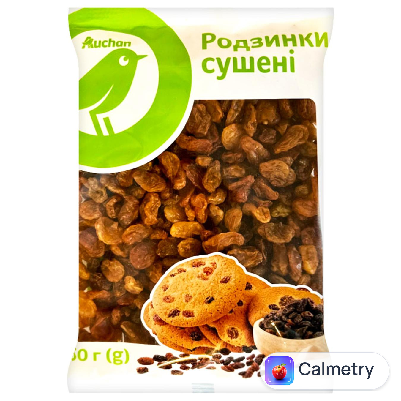 Родзинки Auchan сушені 150г