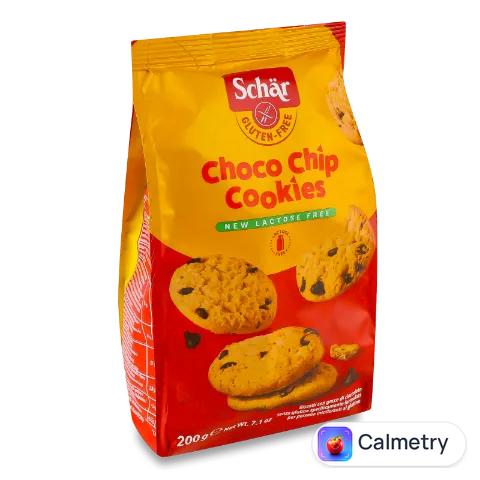 Печиво Schar Choco Chip зі шматочками шоколаду
