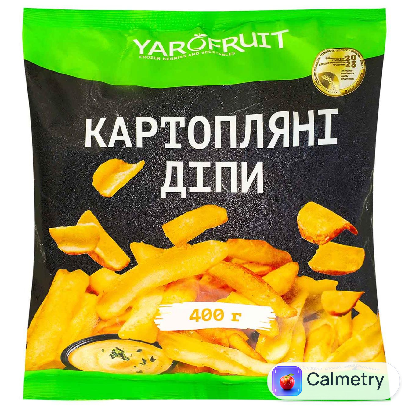 Діпи картопляні Yarofruit швидкозаморожені 400г