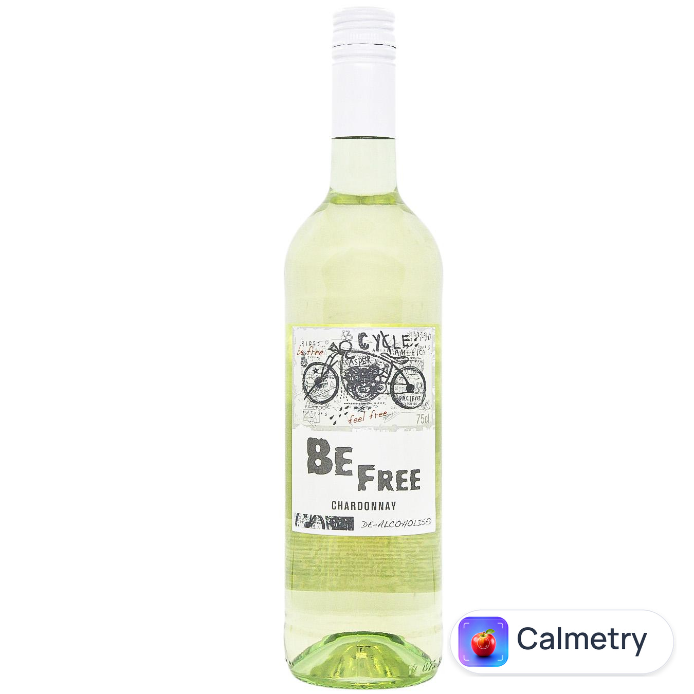 Вино Be Free Chardonnay безалкогольне біле напівсолодке 0,75л