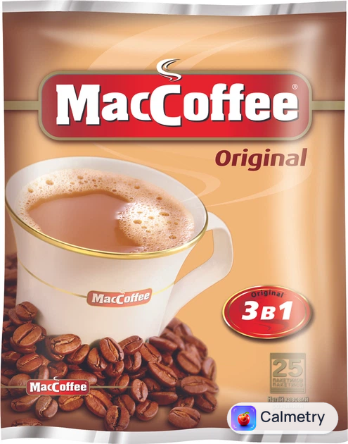 Кавовий напій 3в1 MacCoffee Original 20 г x 25 шт