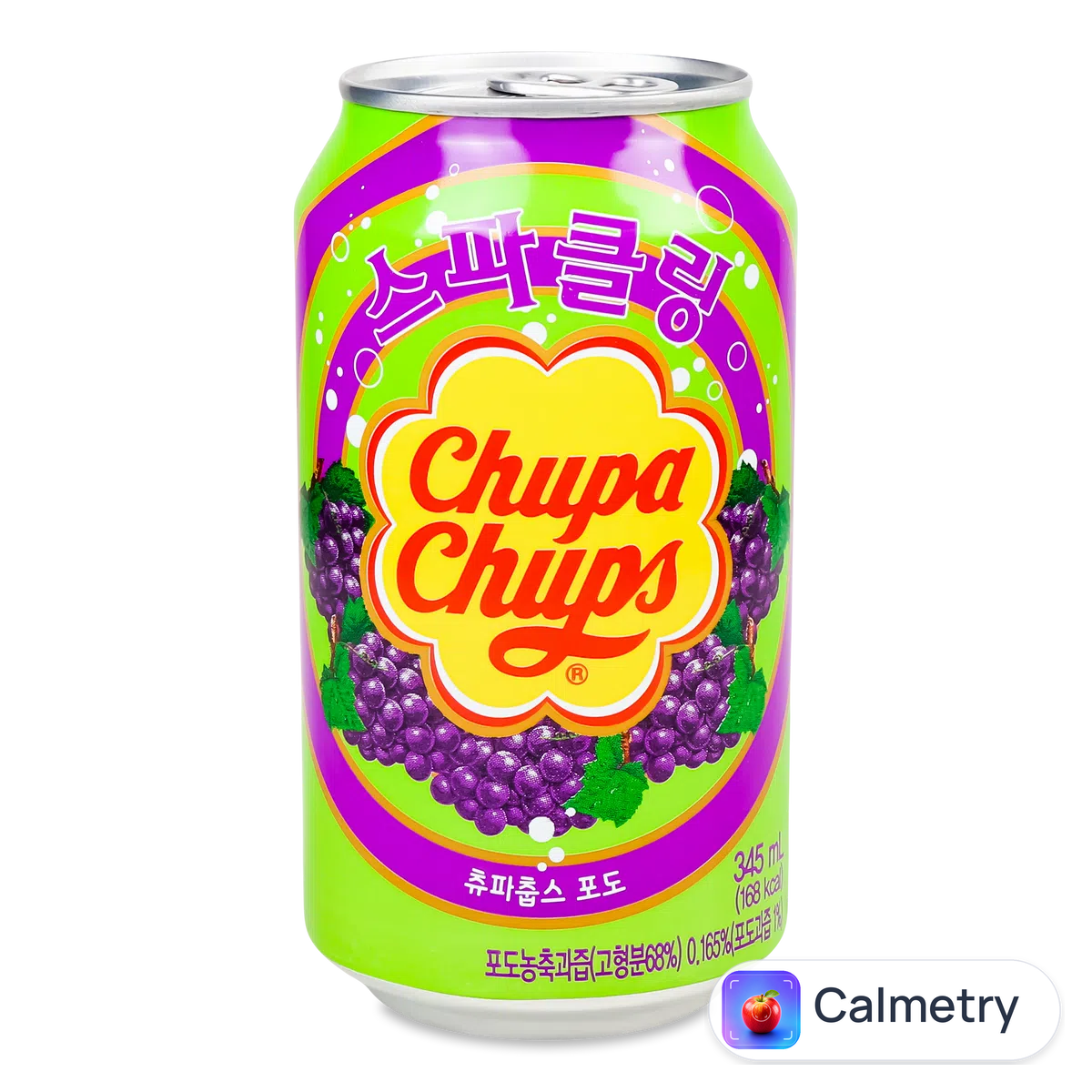 Напій Chupa Chups «Виноград» газований з/б 0,345л