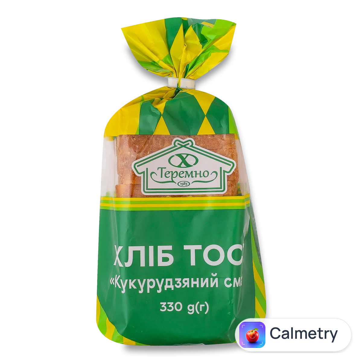 Хліб Теремно хліб Кукурудзяний смак тостовий 0,33кг