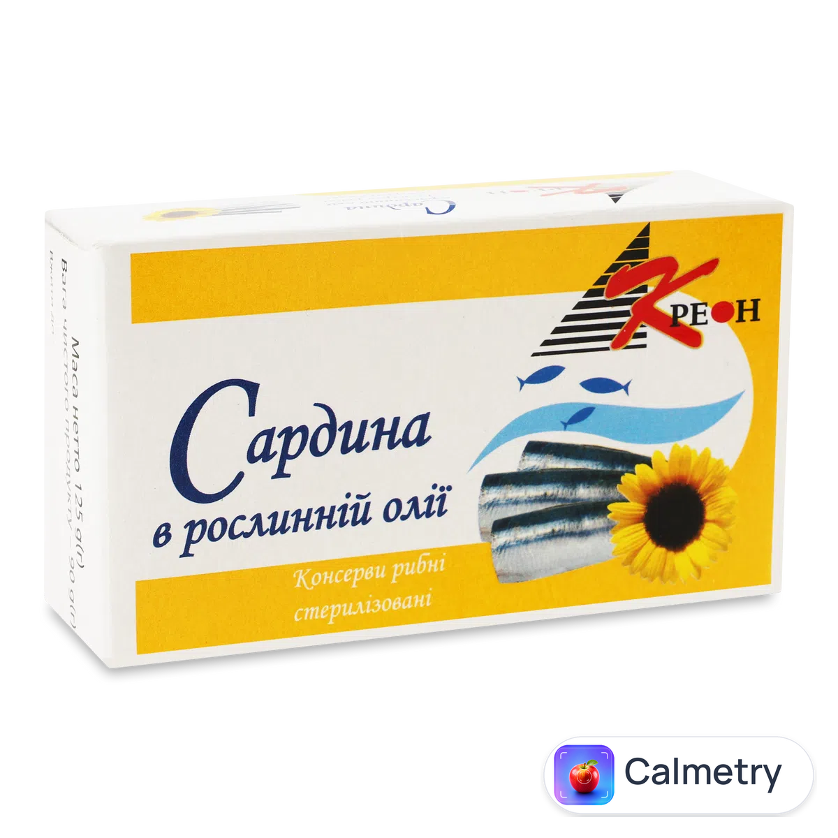 Сардина «Креон» в олії, ключ 125г