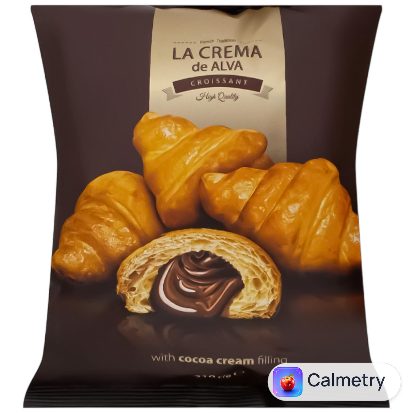 Круасан LaCrema зі смаком шоколаду 210г