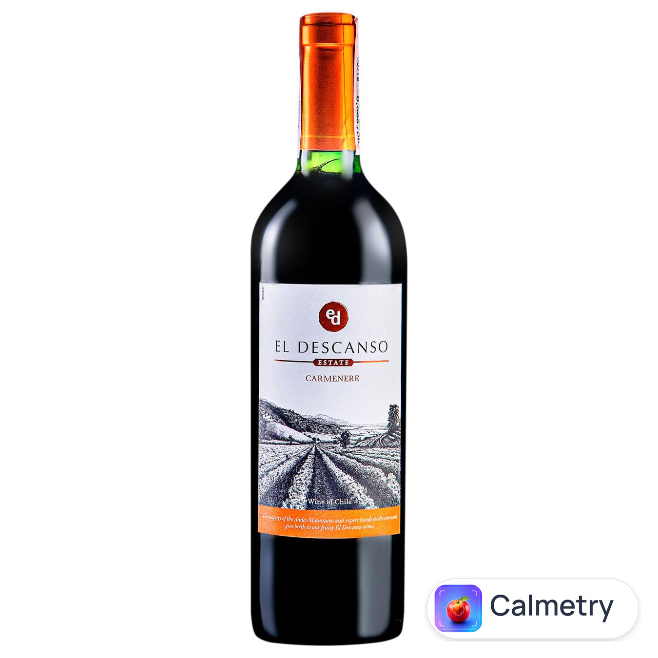 Вино El Descanso Carmenere червоне сухе 13,5% 0,75л