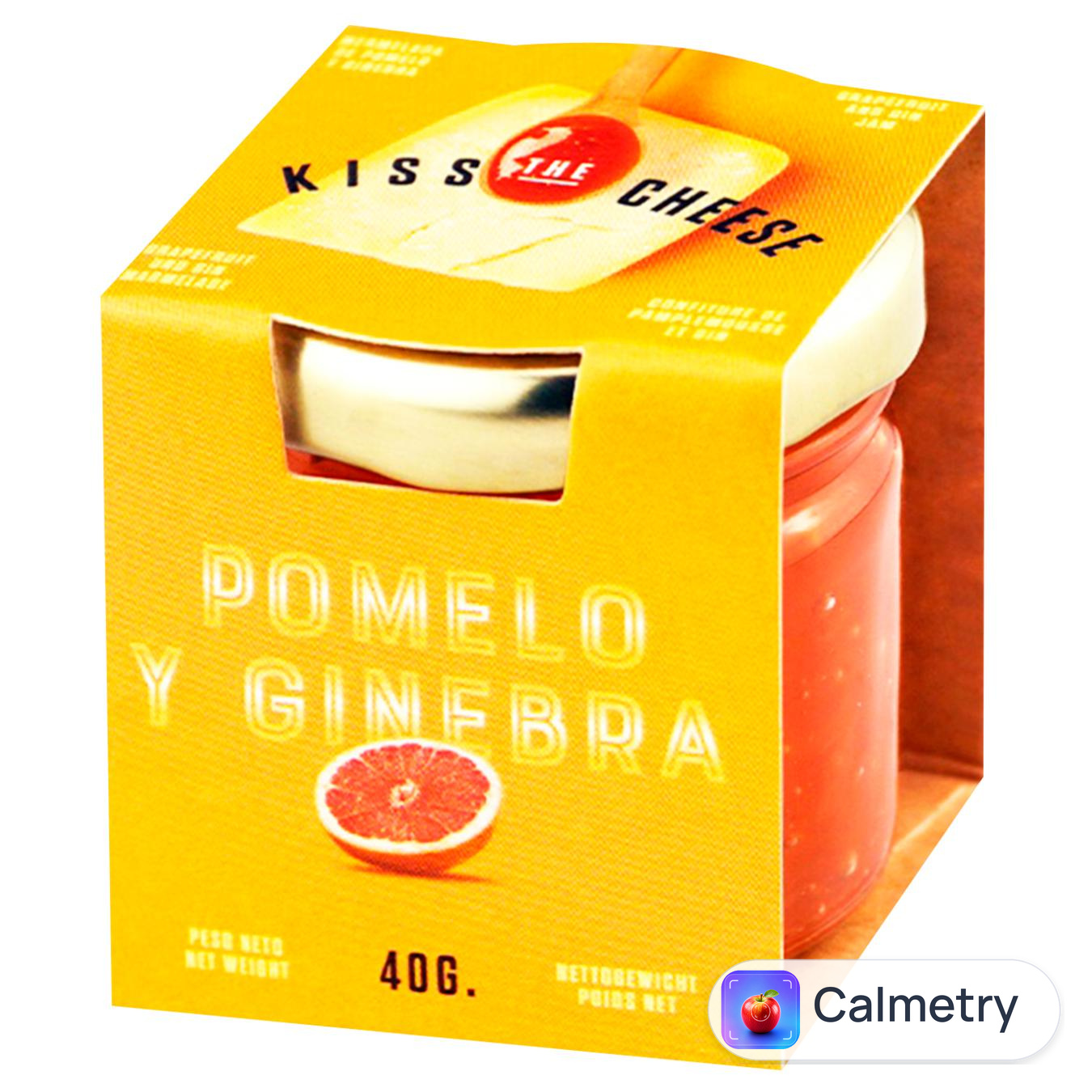 Джем до сиру Kiss the Cheese Грейпфрут з джином 40г